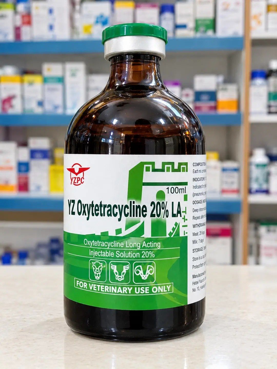 YZ OXYTERACYCLINE 20%LA 100ML
