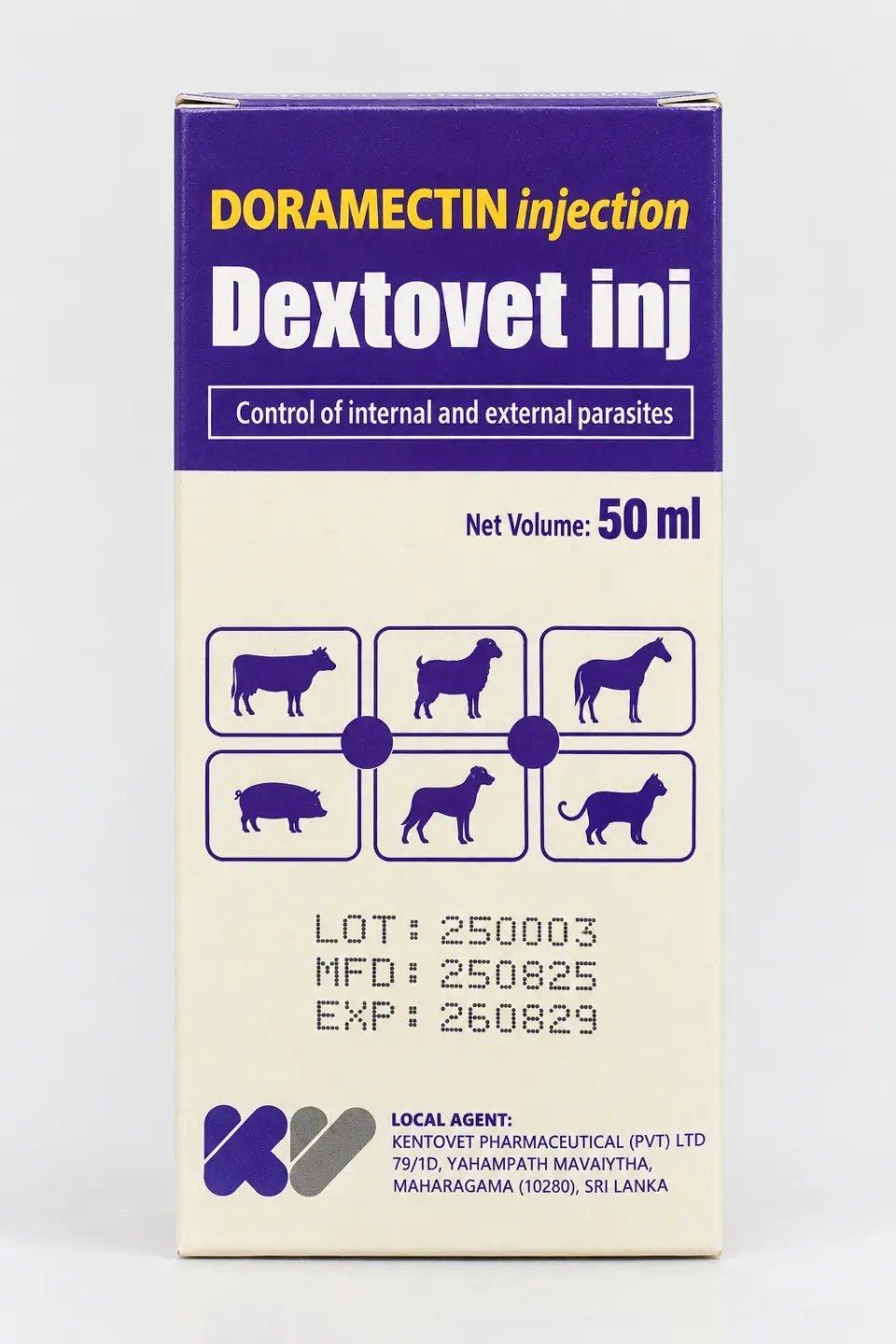 DEXTOVET INJ 50ML
